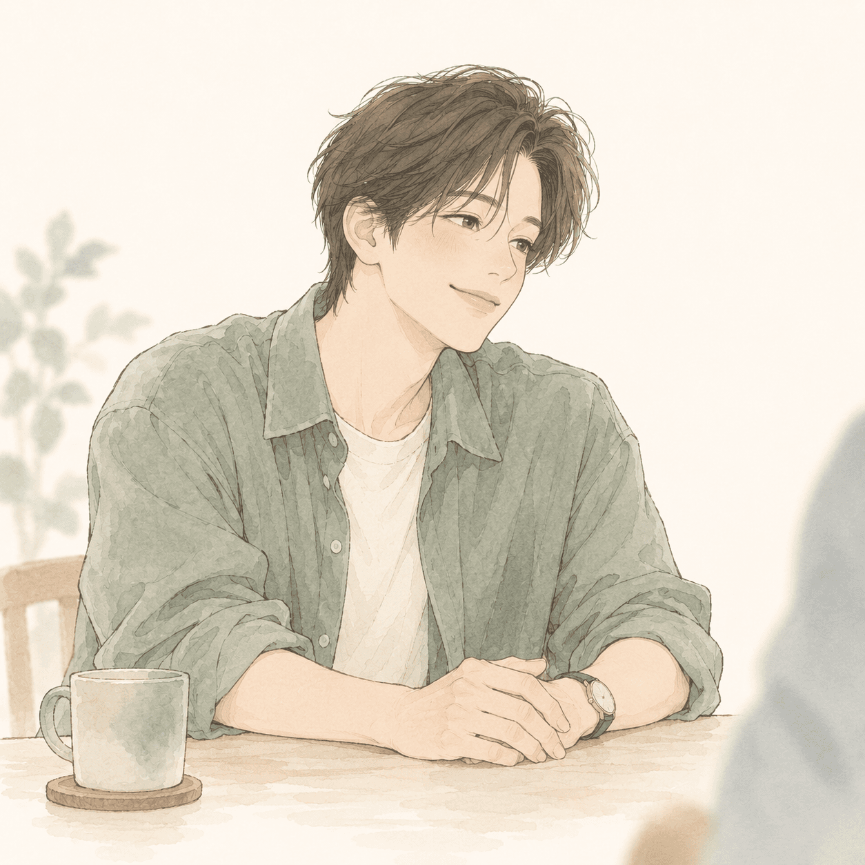순하고 다정한 사람