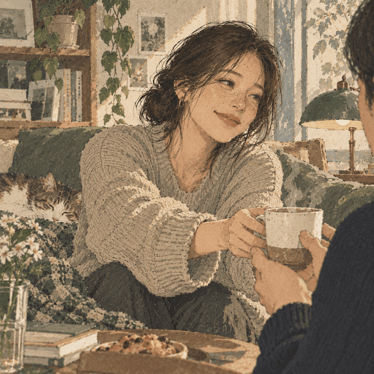 은근히 의지하게 되는 안정형