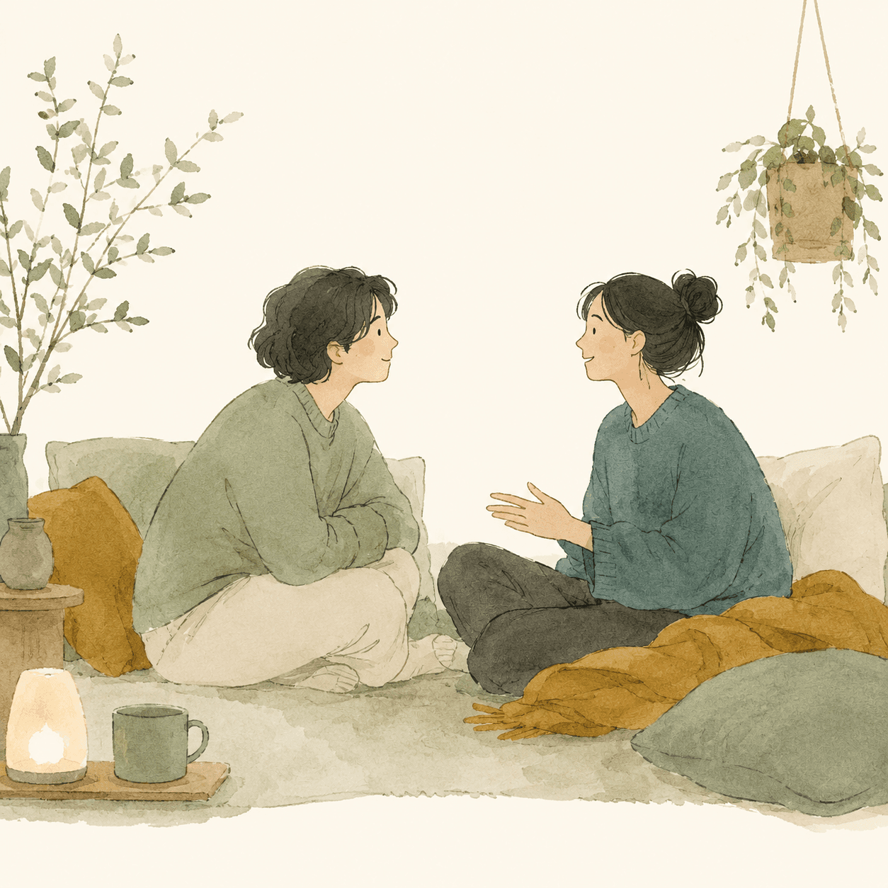 다정함을 원하는 사람
