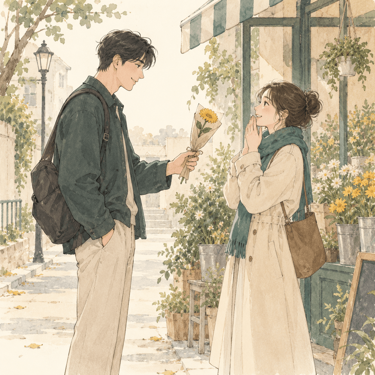 표현 확실한 직진형
